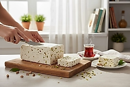 Fıstıklı Tahin Helvası Baton 4 Kg